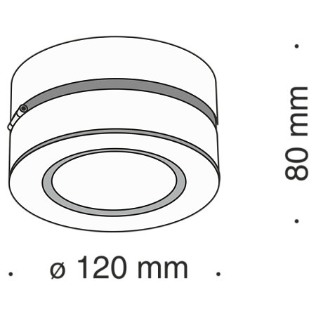 Потолочный светильник Technical Treviso C023CL-L20W4K - фото