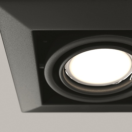 Встраиваемый светильник Technical Metal Modern DL008-2-01-B - фото