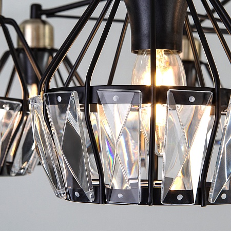 Потолочный светильник Eurosvet 70075/8 черный - фото