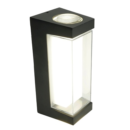 Светильник уличный светодиодный Feron DH059, 16W, 1400Lm, 3000K, черный - фото