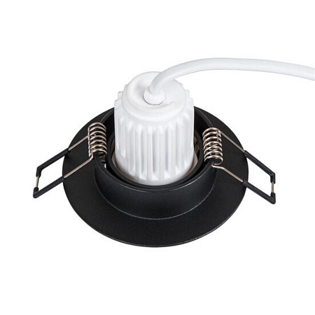 Точечный встраиваемый светильник ARTE LAMP A2762PL-1BK - фото