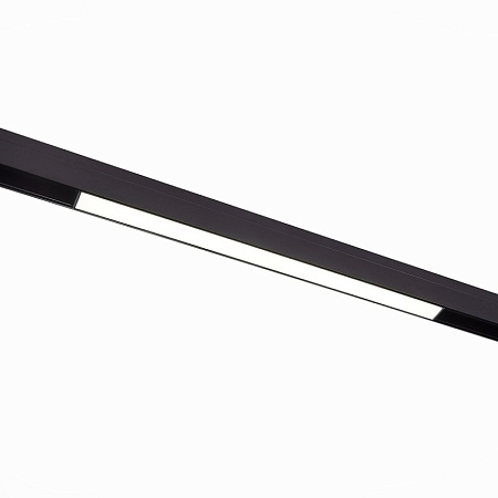 Магнитный трековый светильник Черный LED 1*12W 4000K 780Lm Ra>90 120 IP20 L406xW22xH44 ST360.446.12 - фото