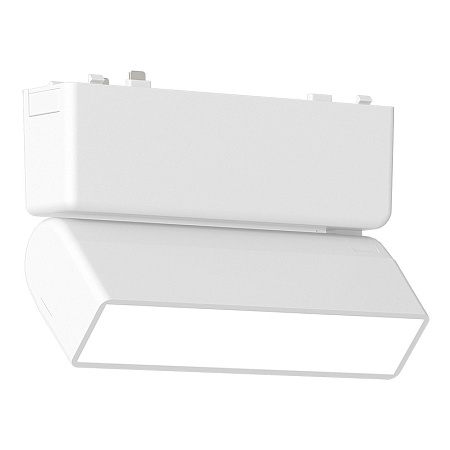 Магнитный трековый светильник Белый LED 1*5W 4000K 260Lm Ra>90 IP20 L122xW26xH80 48V ST676.546.05 - фото