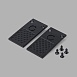 Slim Magnetic Заглушки для накладного шинопровода (2 шт.) черный 85089/00 85089/00 Elektrostandard - фото