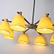 Потолочная Люстра На Штанге Natura A Yellow 8 Imperiumloft 177990-26 - фото