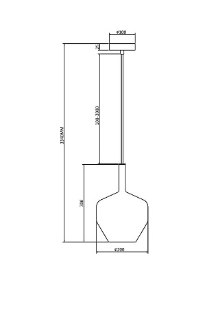 Подвесной светильник Maytoni Duality MOD271PL-01B6 - фото