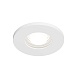 DK2036-WH Встраиваемый светильник влагозащ., IP 44, до 15 Вт, GU10, LED, белый, алюминий - фото