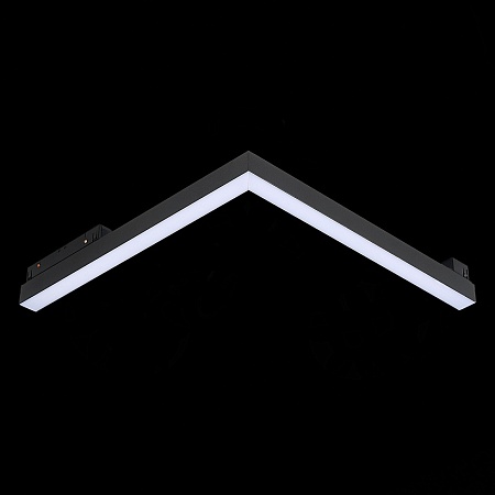 Магнитный трековый светильник Черный LED 1*15W 4000K 950Lm Ra>90 120° IP20 L305xW305xH2 ST800.446.15 - фото