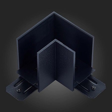 Соединитель угловой SKYLINE 220 ST-Luce черный, металл ST015.422.14.1 - фото