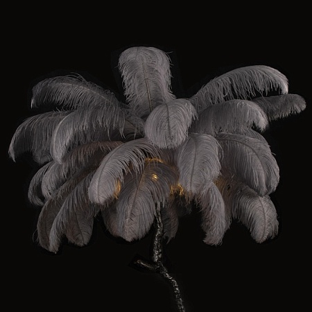 10067F/BK Grey Торшер LOFT IT Bijout - фото