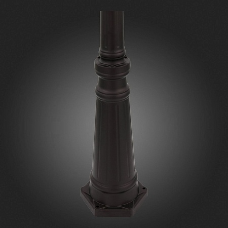 Светильник уличный наземный ST-Luce Темный кофе/Прозрачный, Темный кофе E27 2*100W SL080.425.02 - фото