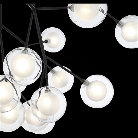 Светильник подвесной ST-Luce Черный/Прозрачный, Белый G4 LED 27*2W SL376.403.27 - фото