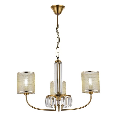 Светильник подвесной Латунь/Шампань E14 3*40W SLE1119-303-03 - фото