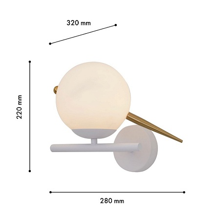 Настенный светильник F-Promo 4107-1W - фото