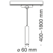 Трековый светильник Technical Track lamps TR008-1-GU10-B - фото