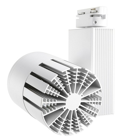 Светодиодный светильник Feron AL105 трековый однофазный на шинопровод 30W 4000K, 35 градусов, белый серия MarketBright - фото