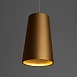 Светильник потолочный Feron ML1858 Barrel BELL levitation на подвесе 1,7 м  MR16 35W 230V, золото черный - фото
