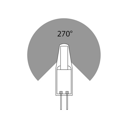 Светодиодная лампа Arte Lamp LUGO Капсульная 1.5W 150Lm 3000К G4 A0415-3K - фото