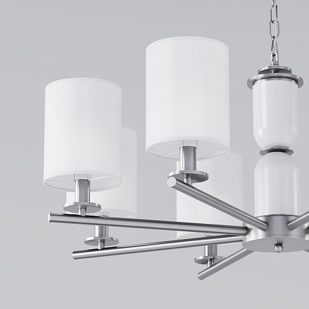 Потолочный светильник Eurosvet 60146/8 никель - фото