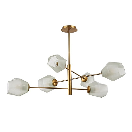 Светильник потолочный Латунь/Белый E27 6*60W SLE205202-06 - фото