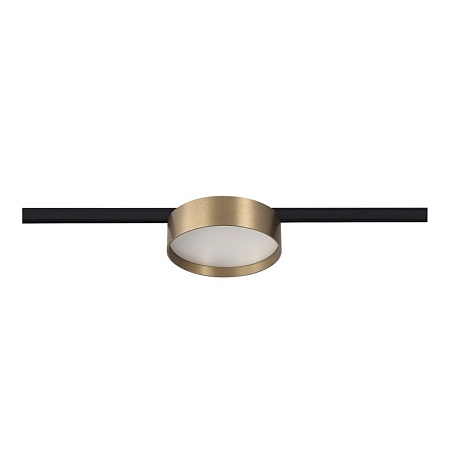 Магнитный трековый светильник Латунь LED 1*12W 3000K 500Lm Ra>80 100° IP20 D113xH34 24V ST670.336.12 - фото