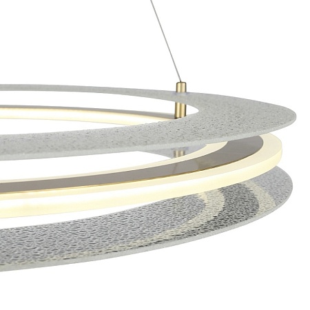 Светильник подвесной ST-Luce золотистый/Прозрачный LED 1*40W 4000K SL6245.203.01 - фото