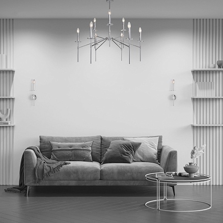 Настенный светильник Eurosvet 60142/1 хром - фото