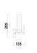 Настенный светильник (бра) Freya Adeline FR5214WL-01BS - фото
