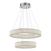 Люстра подвесная ST-Luce Хром/Хром LED 2*50W 3000K SL6008.103.02