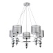 Светильник подвесной Хром/Серебристый E14 5*40W SLE107103-05 - фото