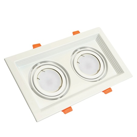 Светильник встраиваемый Feron DLT202 потолочный MR16 G5.3 белый - фото