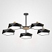Подвесная Люстра Geometric Ch 5 Черная Imperiumloft 186749-26 - фото