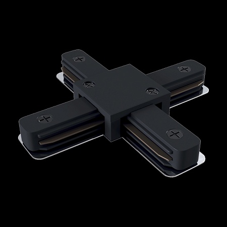 Трековая система Technical встраиваемая однофазная (220 Вольт) чёрная 200x200 TS-X-200-TR005-1-GU10-B