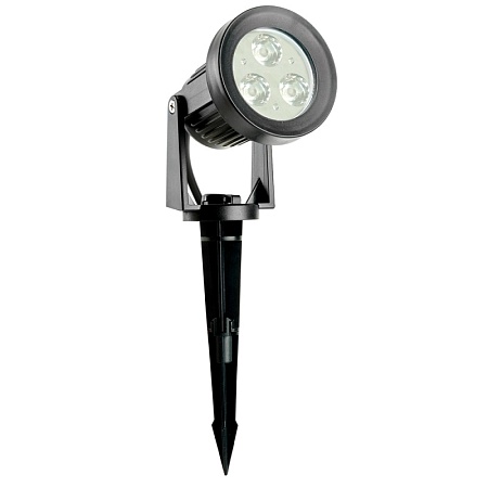 Светильник грунтовой на колышке (грунтовый) Feron.ONE SP2711 5W зеленый 195-245V IP65 пластик - фото