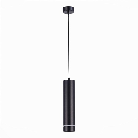 Светильник подвесной Черный LED 1*12W 3000K 936Lm Ra>90 120° IP20 D80xH300 165-265V ST115.433.12 - фото