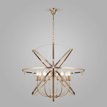 Подвесной светильник Eurosvet 60139/8 золото - фото