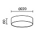 Потолочный светильник Technical Zon C032CL-24W3K-RD-MG - фото