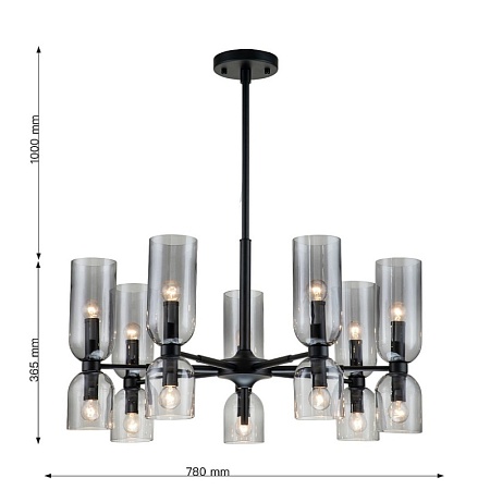 Подвесная люстра Favourite 2877-7P - фото