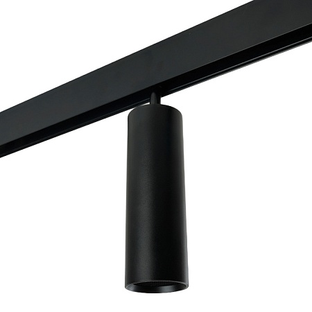 Светильник светодиодный Feron MGN308 трековый низковольтный 12W, 960 Lm, 4000К, 35 градусов, черный с антибликовой решеткой - фото