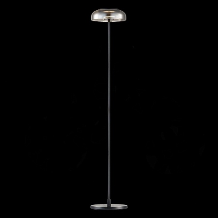 Торшер ST-Luce Черный/Дымчатый LED 1*7W 4000K SL6002.405.01 - фото