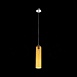 Светильник подвесной ST-Luce Хром/Янтарный E27 1*60W SL1145.193.01 - фото