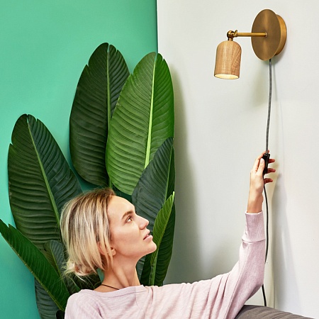 Бра Pori Dark Wood Imperiumloft 219831-26 - фото