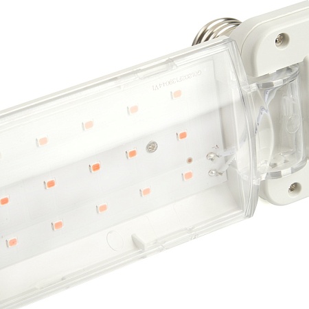 Лампа светодиодная 2-х лепестковая Feron LB-7000 E27 20W 175-265V красно-синий спектр - фото