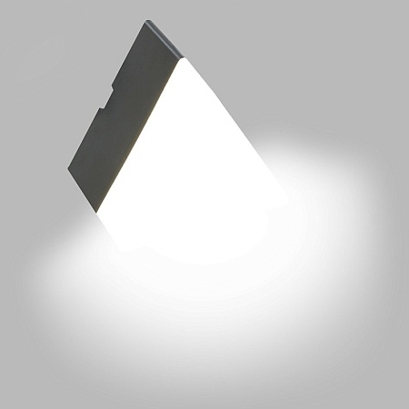 Светильник светодиодный Feron AL4023 IP20 3W 6500К, пластик, черный 70*70*55мм - фото