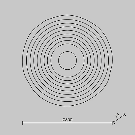 Настенный светильник (бра) Maytoni Sparkle MOD343WL-L5BS3K1 - фото