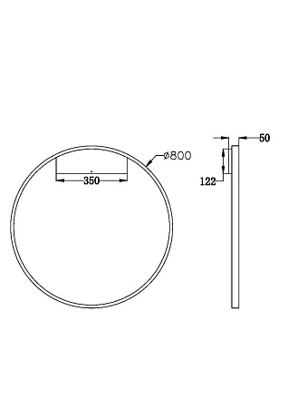 Настенный светильник (бра) Maytoni Rim MOD058WL-L50W3K - фото