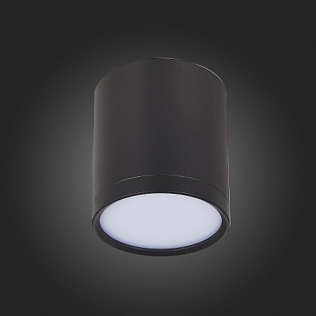 Светильник потолочный Черный LED 1*5W 4000K 390Lm Ra>90 120° IP20 D68xH75 170-240V ST113.442.05 - фото