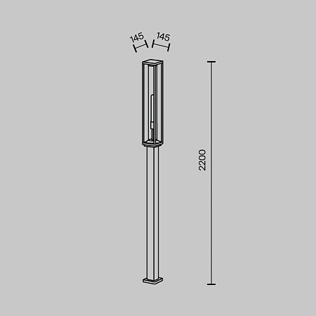 Ландшафтный светильник Outdoor Cell O452FL-01GF3 - фото