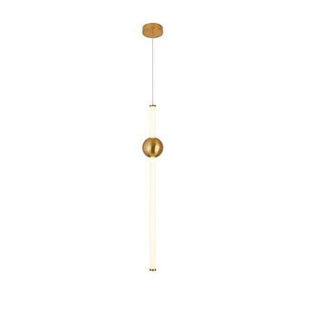 Светильник подвесной ST-Luce Золотистый/Золотистый, Белый LED 1*18W 4000K SL1222.213.01 - фото