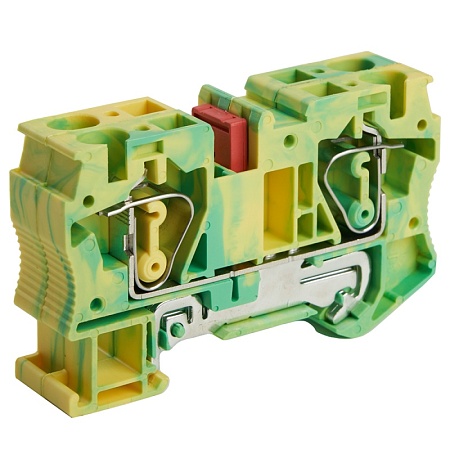 Центральная перемычка для ЗНИ самозажимных 4 мм² (JXB ST 4) 4PIN LD568-4-40 (DIY упак 20 шт),STEKKER - фото